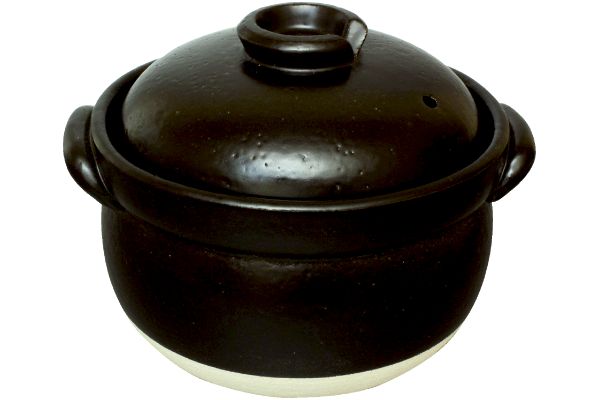 ［万古焼］土鍋で炊くご飯釜　３合炊き