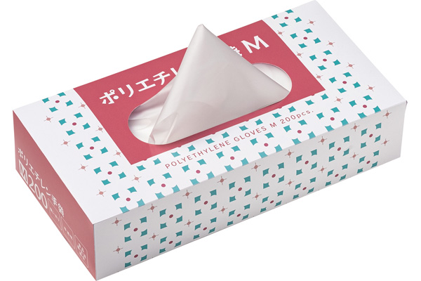 サッと使えるポリエチレン手袋