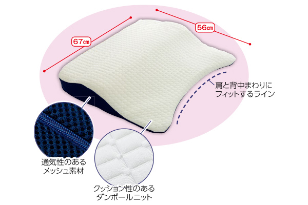 整骨院の先生監修　大判まくら
