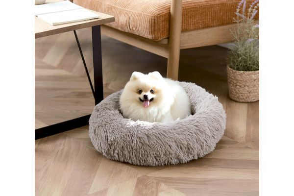 ふわふわクッションペットベッド