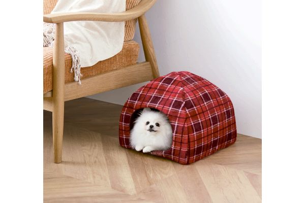 あったか中敷きクッション付きペットハウス