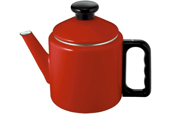 ほうろう製の油再生オイルポット