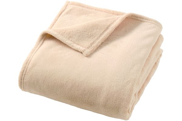 ふんわりあたたか毛布 シングルキンモクセイイエロー