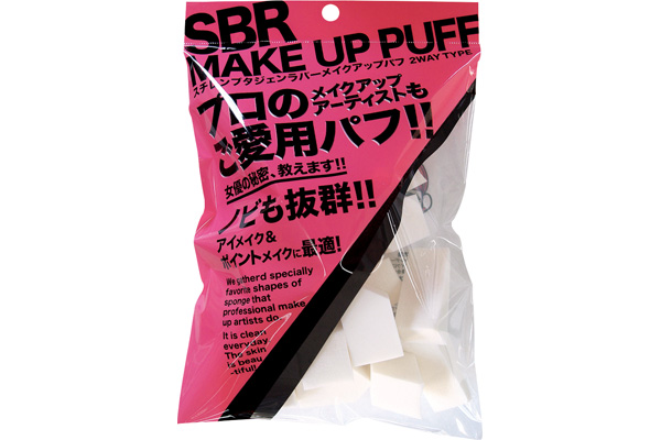 ＳＢＲメイクアップパフ３０Ｐ