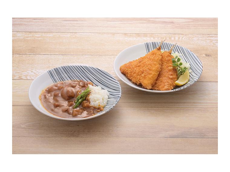 【ネット限定】家事楽屋　とってもかる〜い深皿（千筋・2枚組）