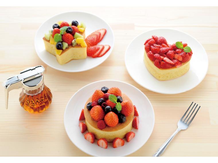 【ネット限定】ふんわりホットケーキ型　３個組