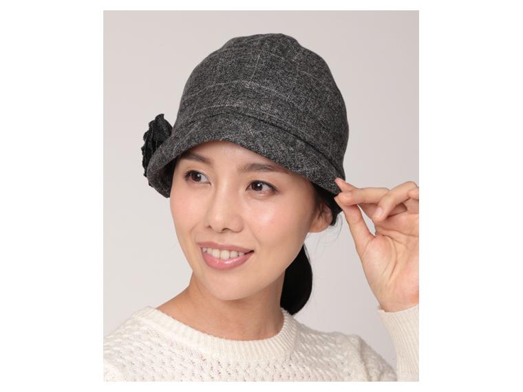 【ネット限定】ゴク暖裏キルトあったか帽子