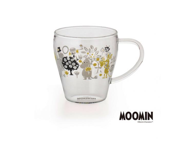 【ネット限定】年中使える耐熱ガラスマグ（ムーミン）