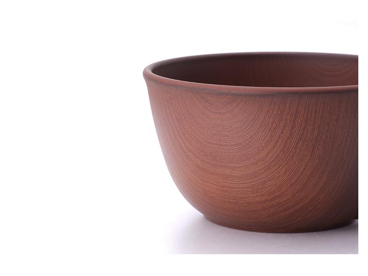 【ネット限定】レンジ・食洗機対応木目調スープカップ（2色組）