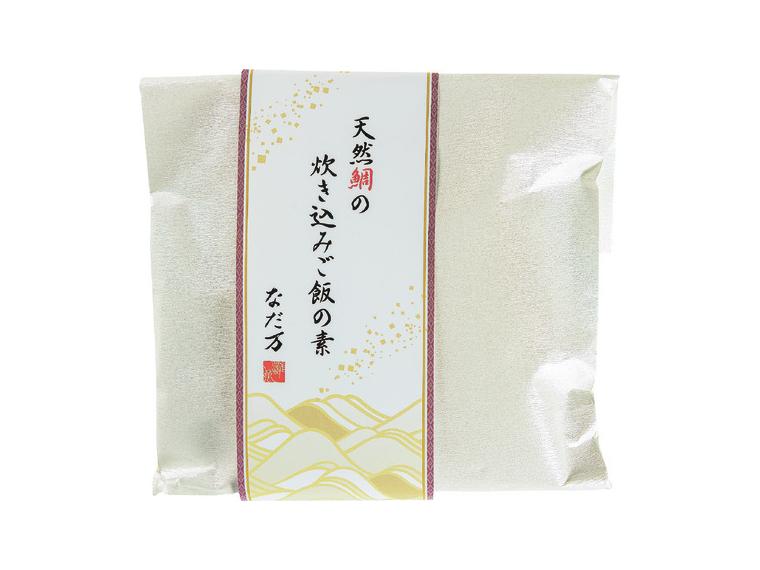 【アウトレット】なだ万　天然鯛の炊き込みご飯の素