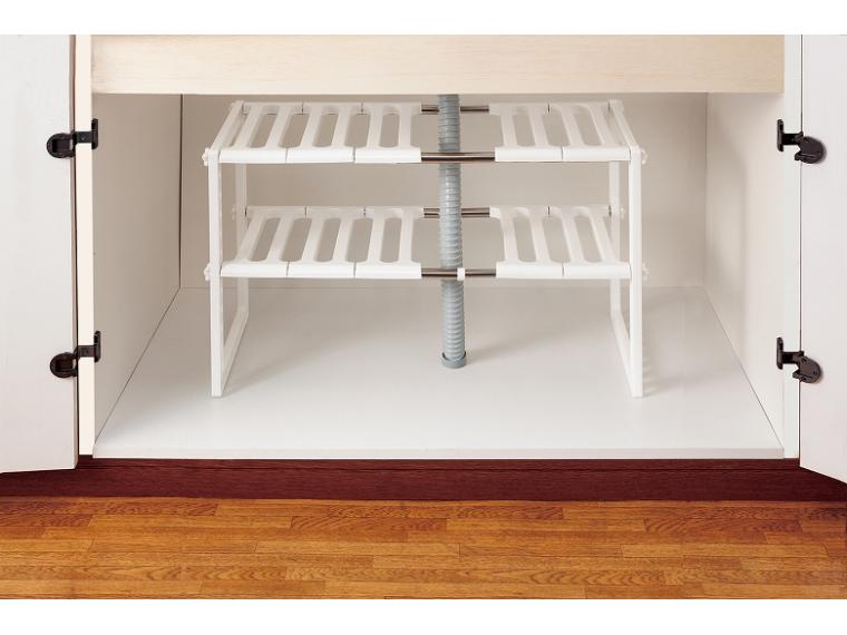 【ネット限定】伸縮式の整理ラック