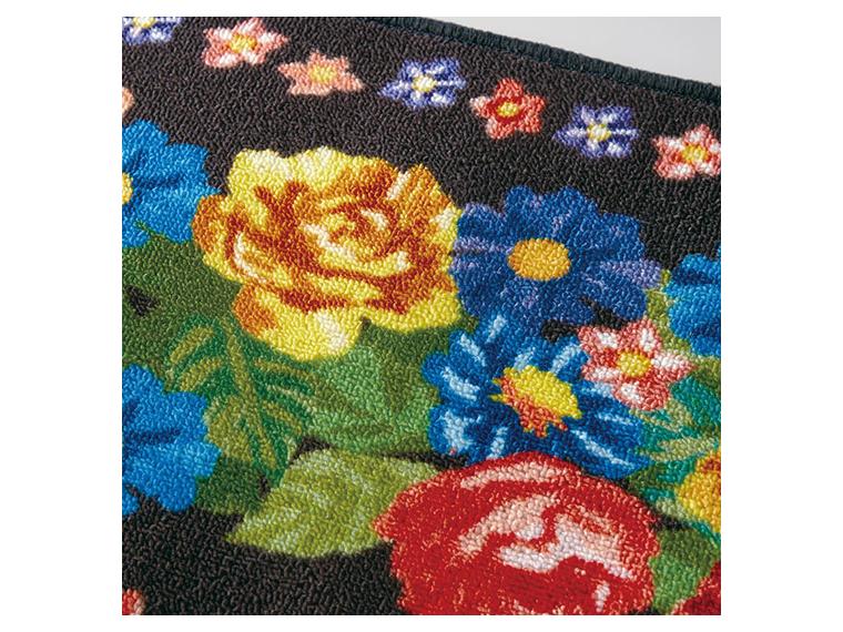 【ネット限定】キッチンマット　グレースフルブルーム