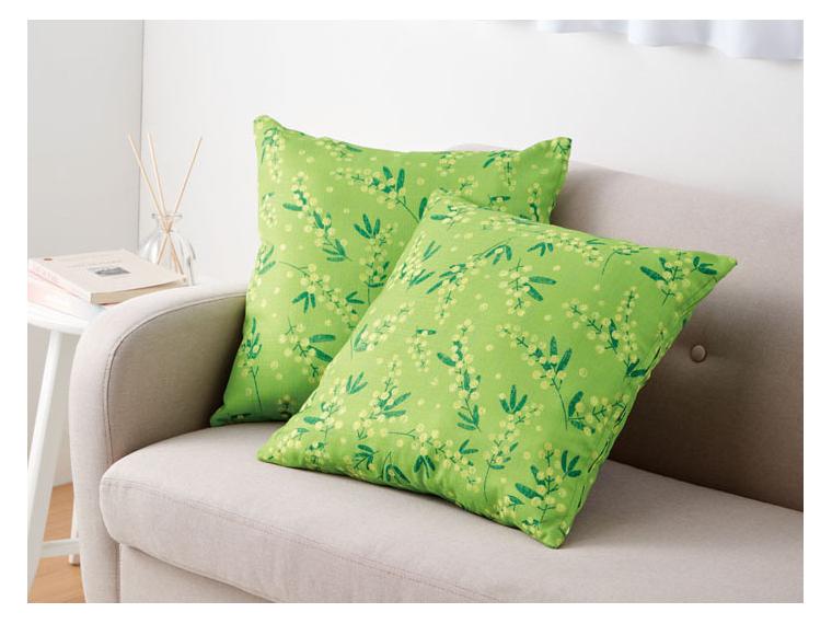 【ネット限定】クッションカバーミモザ２枚組