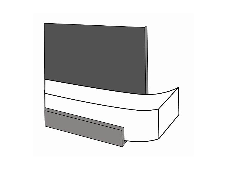 【ネット限定】レンジフード溝用油吸収テープ３ｍ×２本