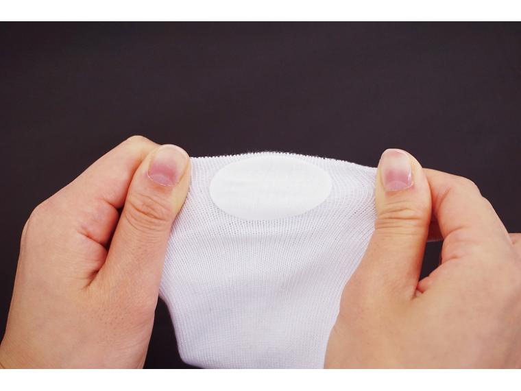 【ネット限定】靴下穴お直しシール　白