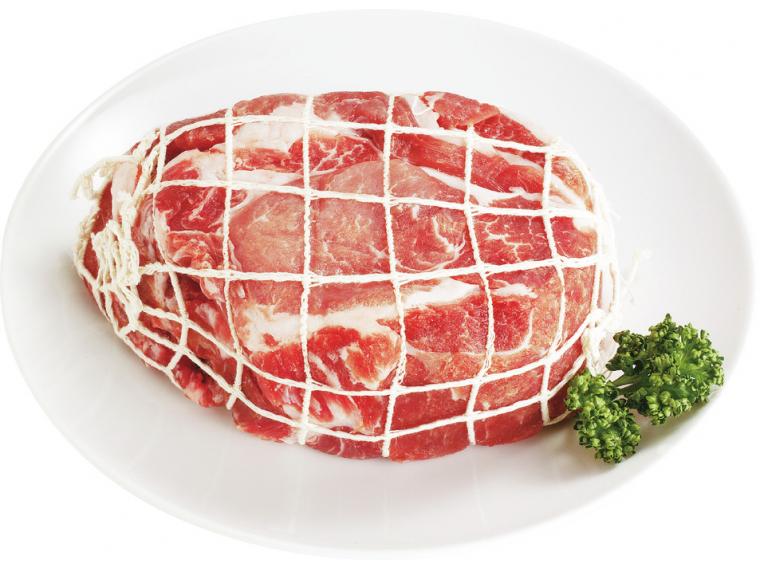 【ネット限定】めぐみ米豚肩ロースブロック（網かけ）