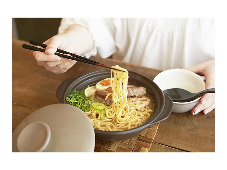 【ネット限定】ＴＡＭＡＫＩ　サーマテック1人用超軽量土鍋（直火）グレー