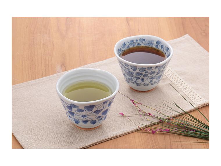 【ネット限定】波佐見焼　いっぷく碗(２柄組)