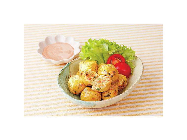 【ネット限定】国産緑黄やさいとおとうふのだんご