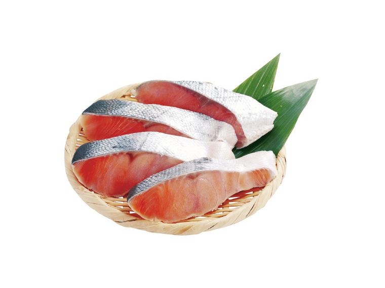 【ネット限定】枝幸産塩秋鮭切身（中辛口）