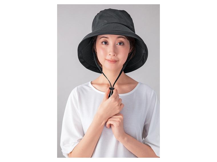 【ネット限定】飛びにくいつば広ハット