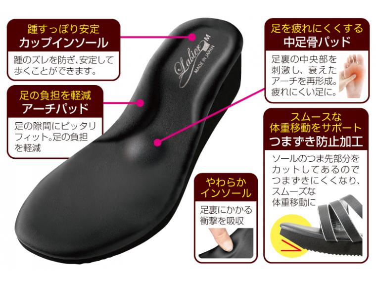 【ネット限定】お洒落フィットナースサンダル