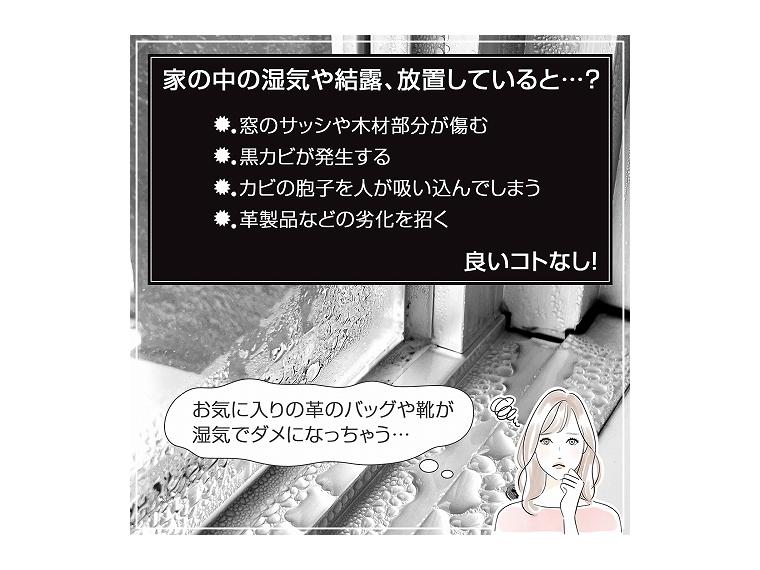 【ネット限定】カットして使える湿気取り１０連結　２本組