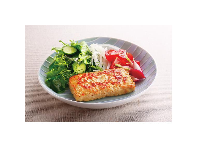 【ネット限定】とうふとチキンのふっくらステーキ