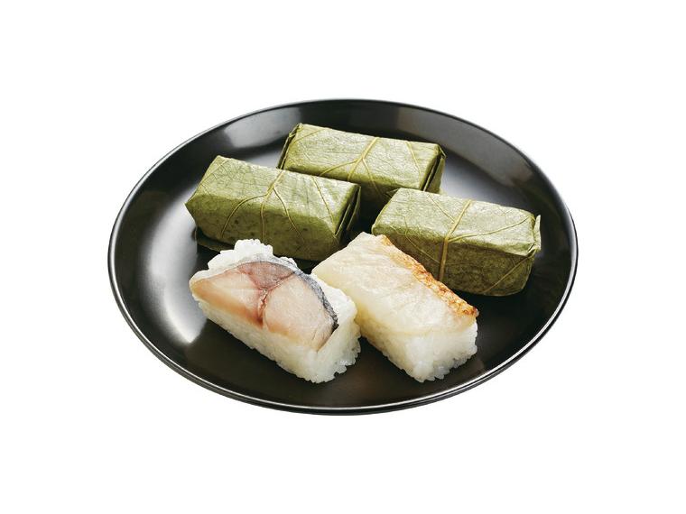 【ネット限定】柿の葉ずし2種5個（鯖3・金目鯛2）