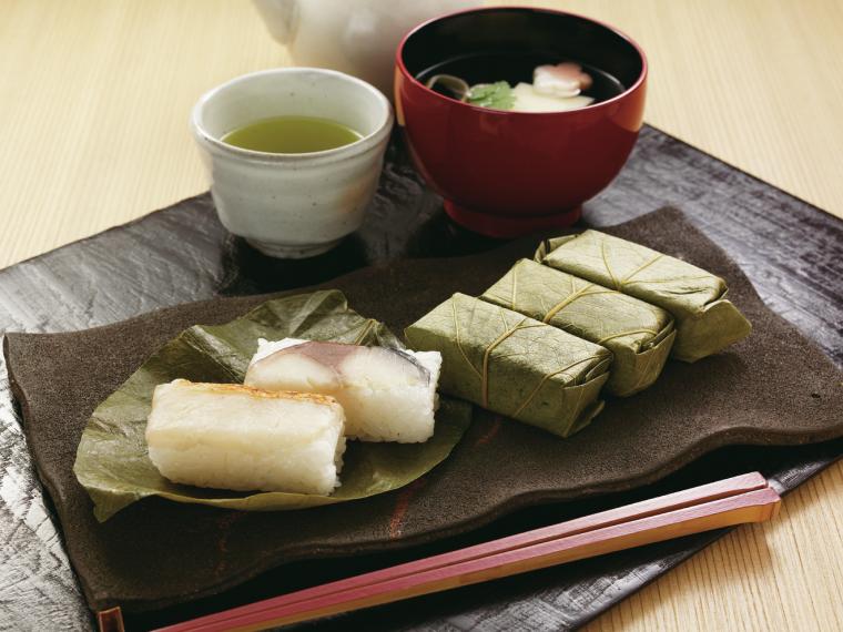【ネット限定】柿の葉ずし2種5個（鯖3・金目鯛2）