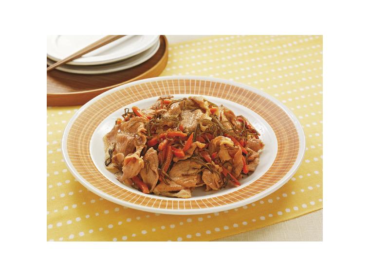 【ネット限定】【冷凍】刻み昆布炒め（産直豚肉使用）