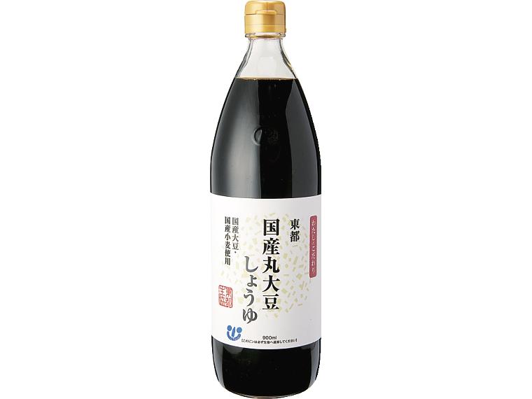 東都国産丸大豆しょうゆ 900ml