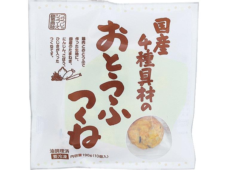 国産4種具材のおとうふつくね 10個190g