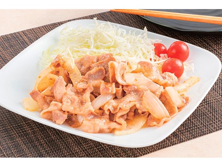 千葉のこめ豚バラしょうが焼用（たれ漬） 200g