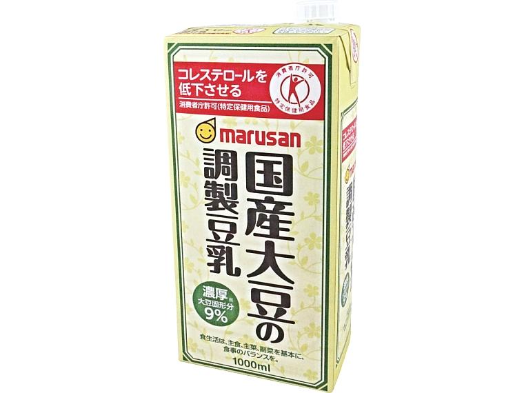 国産大豆の調製豆乳 1l