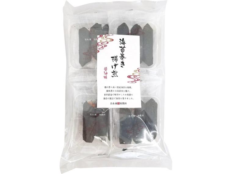 日本橋錦豊琳　海苔巻き揚げ煎醤油味 3本×8