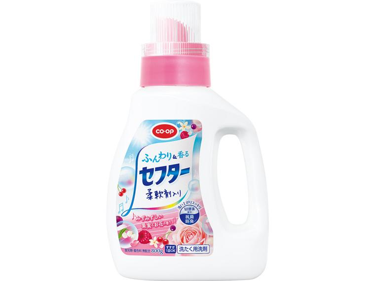 柔軟剤入り洗剤　ふんわり＆香るセフター ８００ｇ