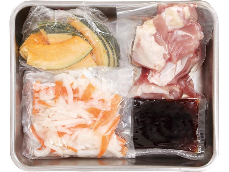 おかずキット　産直鶏肉とかぼちゃの甘酢あんかけ 2人前