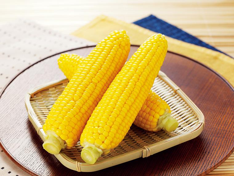 とうもろこし 3本