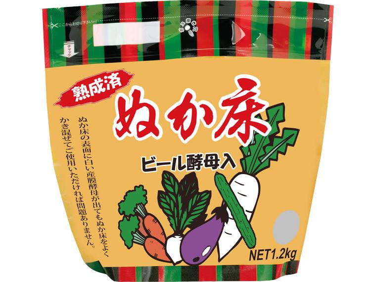 ぬか床　ビール酵母入 1.2kg