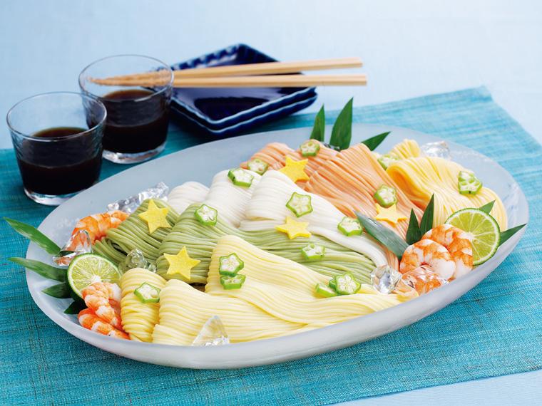 手のべ熟成緑黄菜めん（そうめん） 50g×20