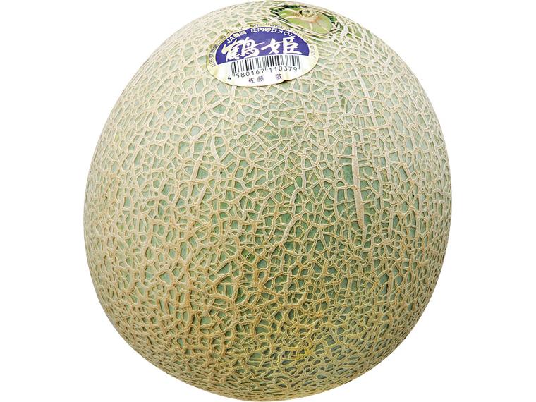 鶴姫メロン 2L1玉（800g）