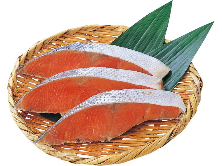 紅鮭切身中塩味（ロシア産） 3切180g