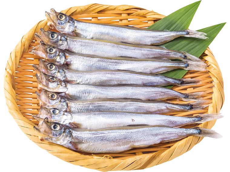 子持ちからふとししゃも（特大） 150g（6尾〜9尾）