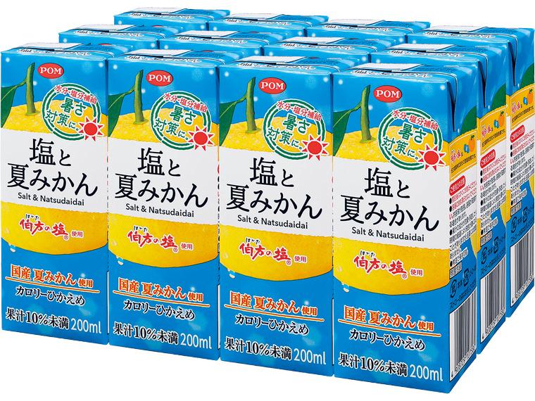 塩と夏みかん 200ml×12