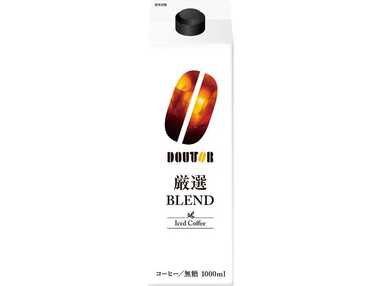 ドトール　アイスコーヒー無糖　厳選ブレンド 1000ml