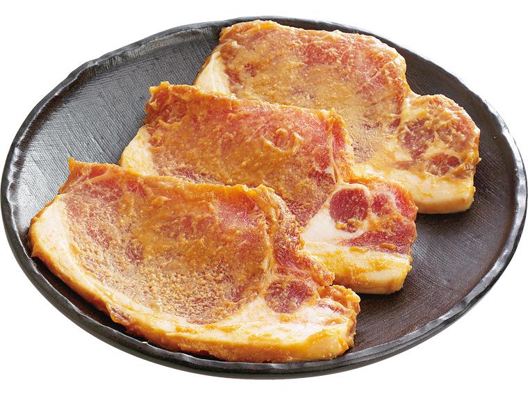 めぐみ米豚ロース味噌漬（信州味噌） 3枚255g