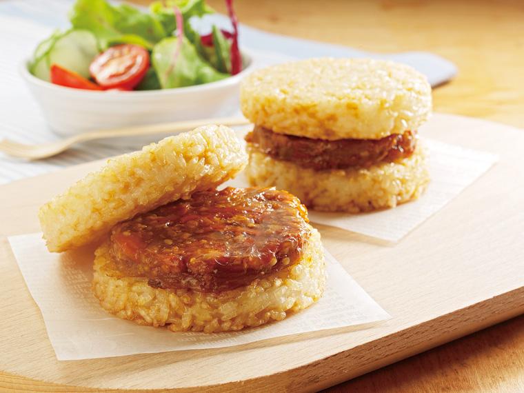 鶏肉ときんぴらのライスバーガー 2個260g