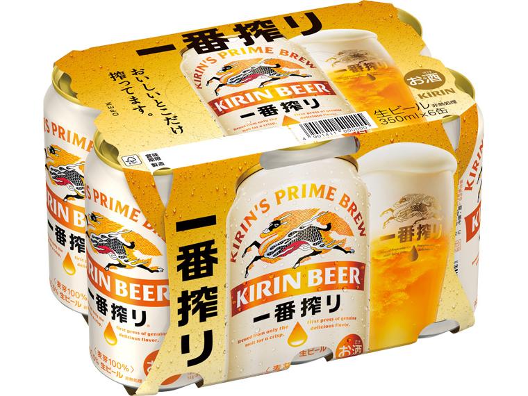 キリン一番搾り生 350ml×6