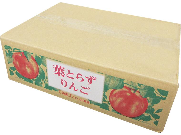予約　ゴールド農園の葉とらずりんご（トキ） 2．7ｋｇ箱（9〜13玉）